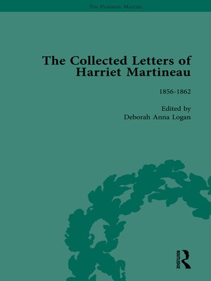 cover image of The Collected Letters of Harriet Martineau Vol 4